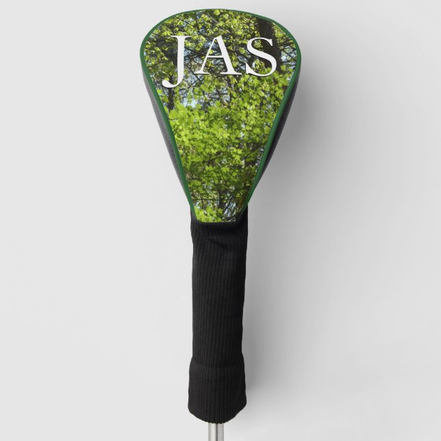 Frühlingsapfel Verlasse Natur Golf Headcover (Vorderseite)