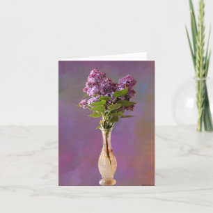 Frühlingsaroma Karte