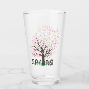 Frühlingsbaum Glas