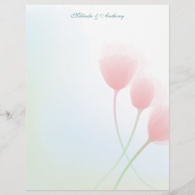 Frühlingsbeauty 8.5 x 11 Papier (Vorderseite)