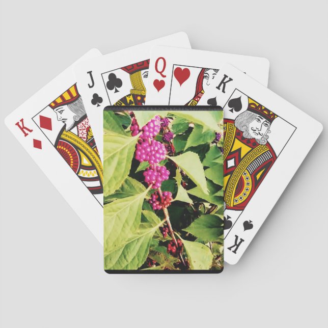 Frühlingsberries Klassische Spielkarten (Rückseite)