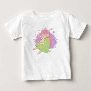 Frühlingsblasen-Illustration Baby T-shirt
