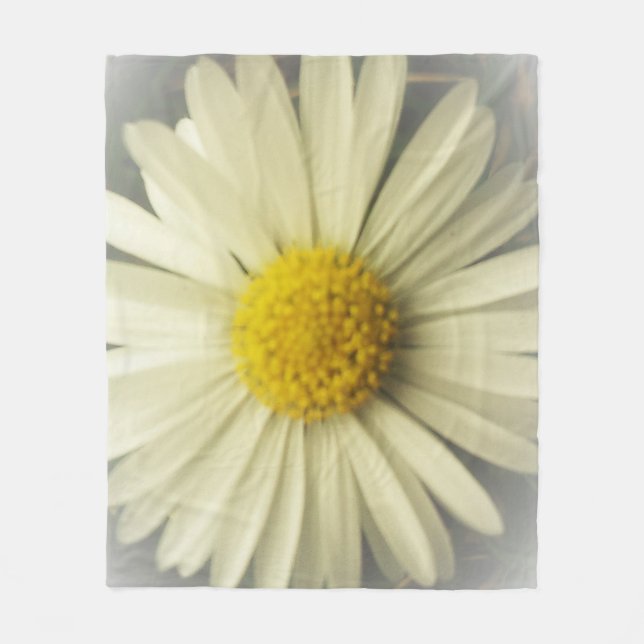 FrühlingsBlume Fleecedecke (Vorderseite)