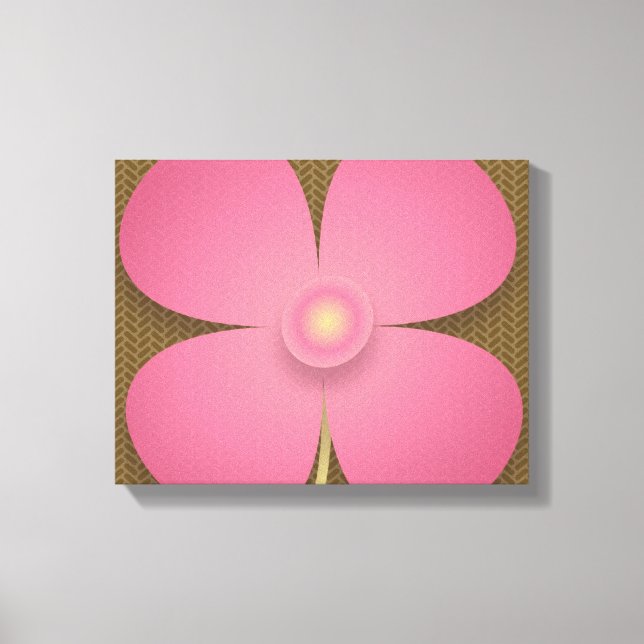 FrühlingsBlume Leinwanddruck (Vorderseite)