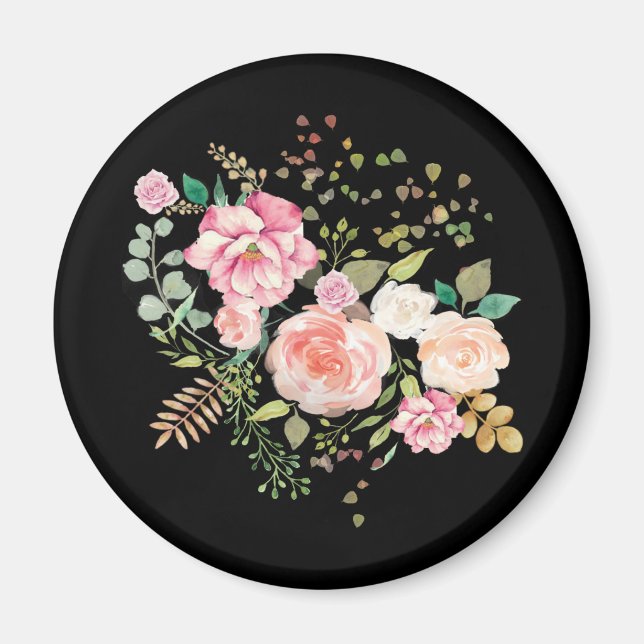 Frühlingsblume Magnet (Vorne)