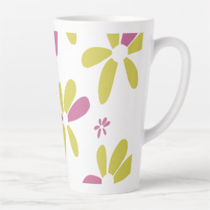 Frühlingsblume Mehrfarbig Gelb Rosa Milchtasse