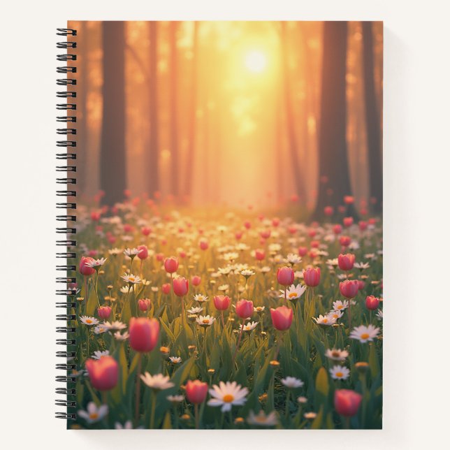 FrühlingsBlume Notizbuch (Vorderseite)
