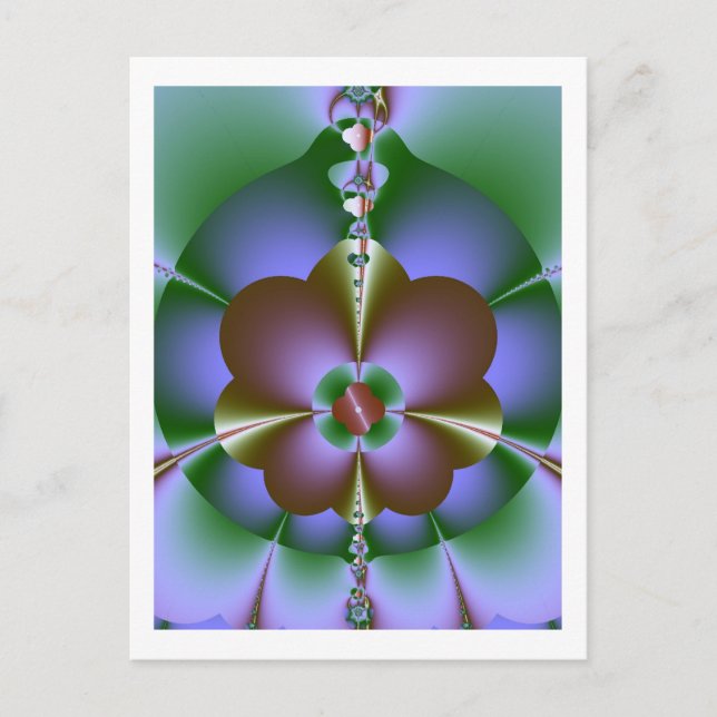 FrühlingsBlume Postkarte (Vorderseite)