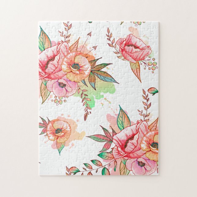 Frühlingsblume Puzzle (Vertikal)