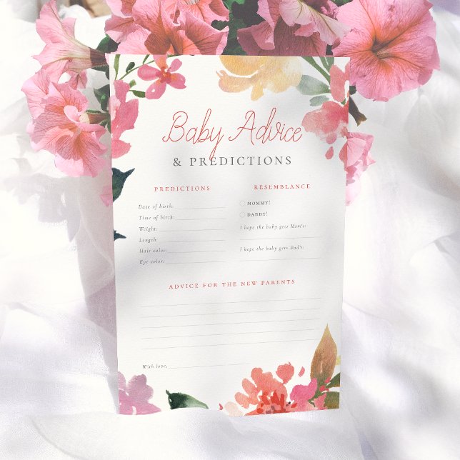 Frühlingsblumen | Baby Predictions & Advice Game (Von Creator hochgeladen)