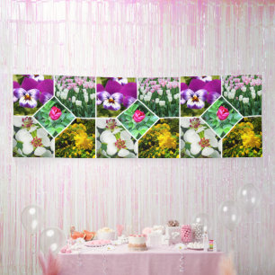 Frühlingsblumen Banner