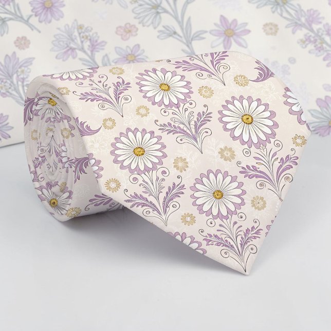 Frühlingsblumen Blumen Schlips Krawatte (Von Creator hochgeladen)