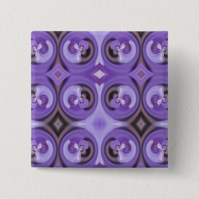 Frühlingsblumen Button (Vorderseite)