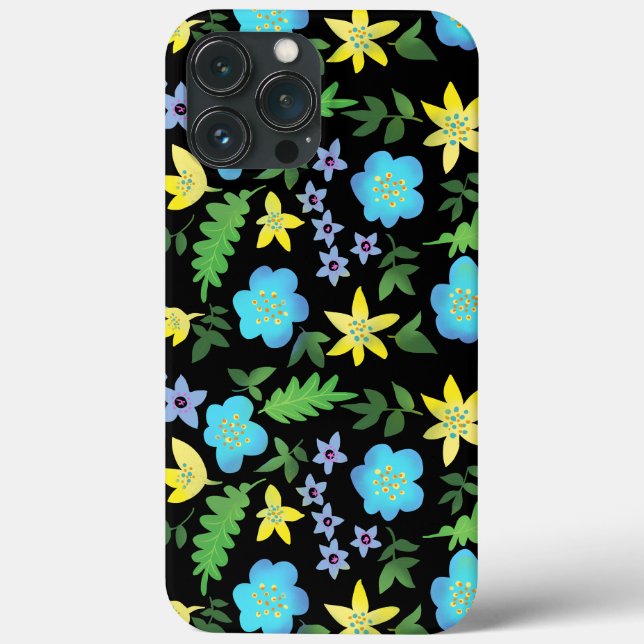 Frühlingsblumen Case-Mate iPhone Hülle (Rückseite)