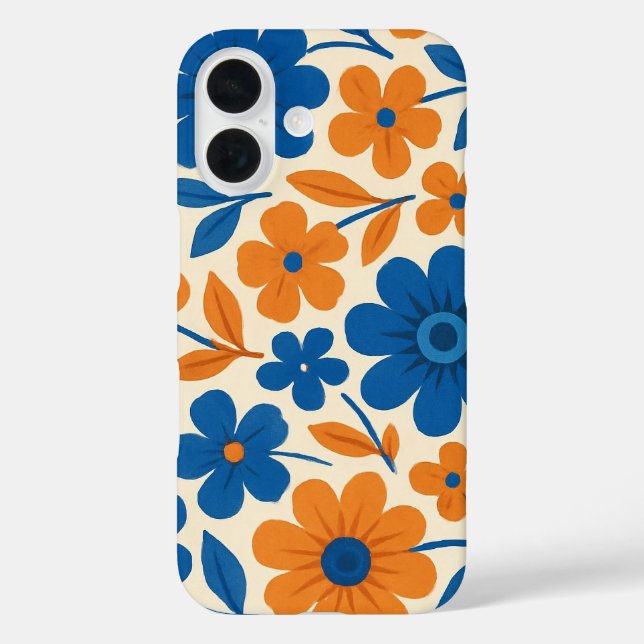 Frühlingsblumen Case-Mate iPhone Hülle (Rückseite)