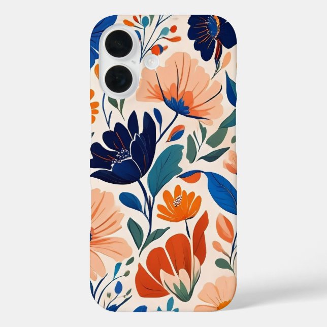 Frühlingsblumen Case-Mate iPhone Hülle (Rückseite)