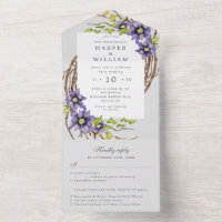 Frühlingsblumen clematis uAwg Hochzeit