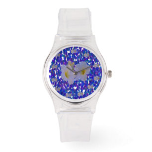 Frühlingsblumen Damenuhren Armbanduhr