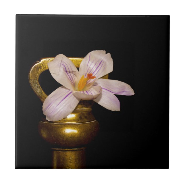 Frühlingsblumen Fliese (Vorderseite)