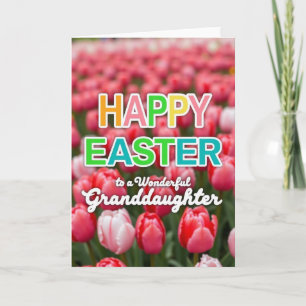 Frühlingsblumen Frohe Ostern Grußkarte Karte