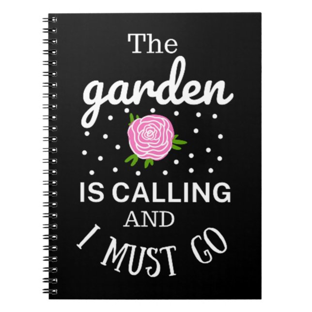 Frühlingsblumen Garten Notizblock (Vorderseite)