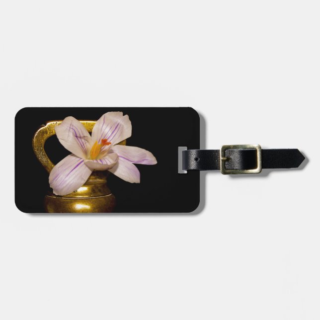 Frühlingsblumen Gepäckanhänger (Vorderseite horizontal)
