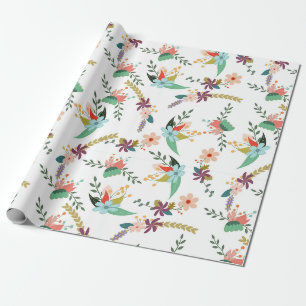 Frühlingsblumen Geschenkpapier