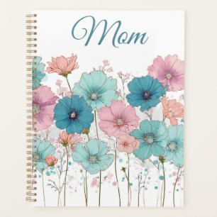 Frühlingsblumen im Vintage-Stil für Mama Planer