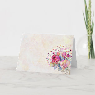 Frühlingsblumen  karte