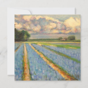 Frühlingsblumen Landschaft Triptychon Malerei 3 vo