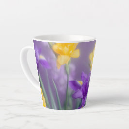 Frühlingsblumen-Latte-Mug Milchtasse