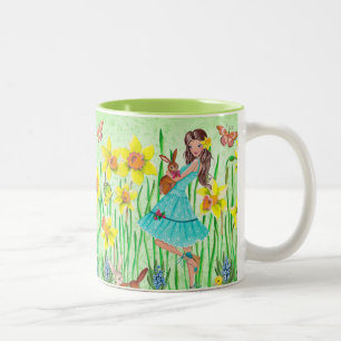 Frühlingsblumen Niedliche Hübsche Tasse