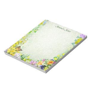 Frühlingsblumen Notizblock