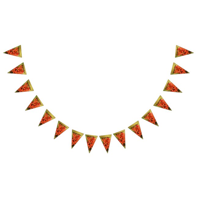 Frühlingsblumen, Oster, Frühling, Natur, Orange Wimpelkette (Alle)