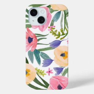 Frühlingsblumen   Pastell Blumen Aquarell Case-Mate iPhone Hülle