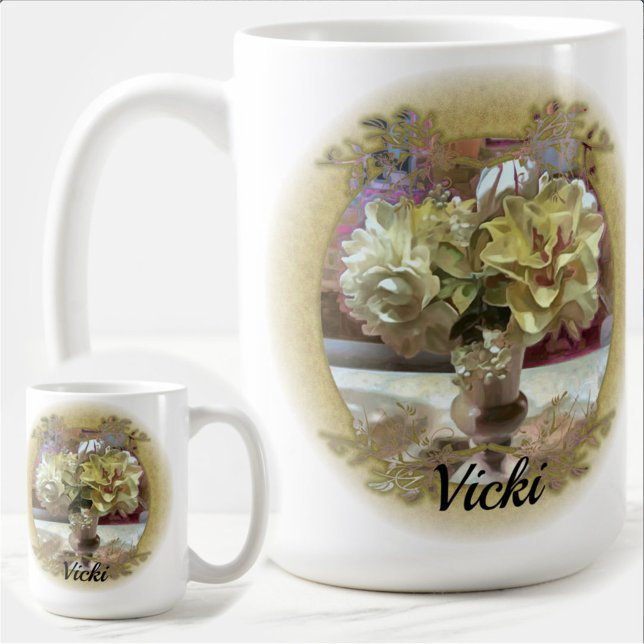 Frühlingsblumen PCM1 Kaffeetasse (Von Creator hochgeladen)