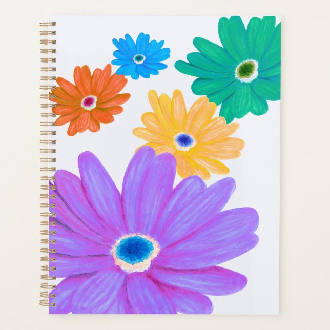 Frühlingsblumen Planer (Vorderseite)