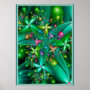 Frühlingsblumen Poster