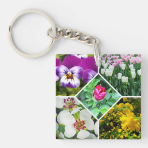 Frühlingsblumen Schlüsselanhänger