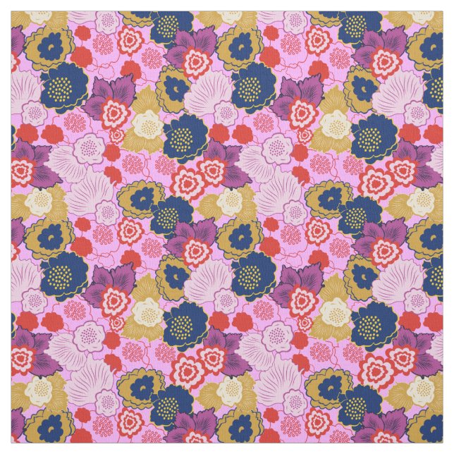 Frühlingsblumen Stoff (Muster)