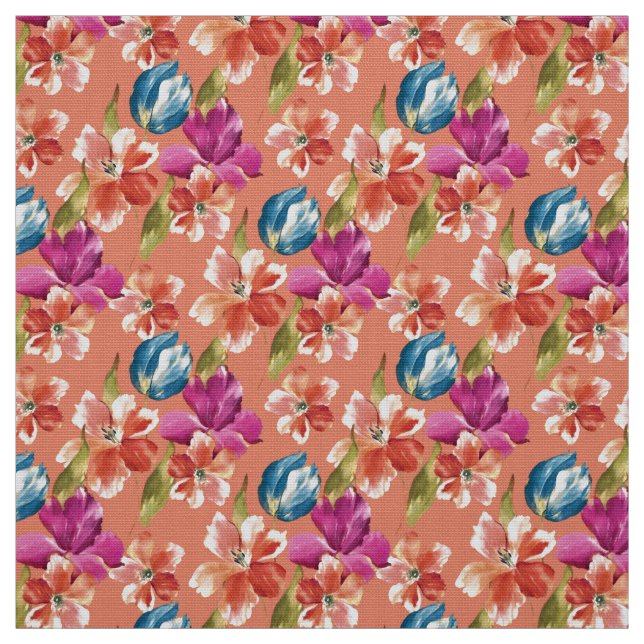 Frühlingsblumen Stoff (Muster)