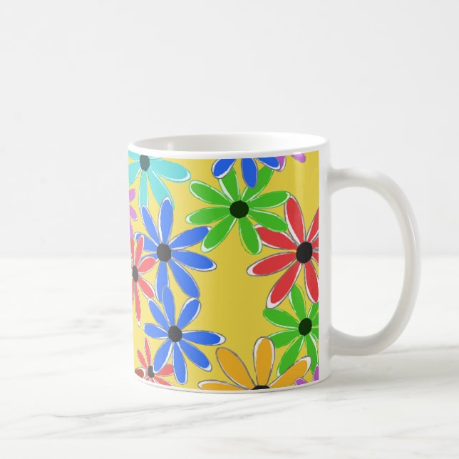 Frühlingsblumen Tasse (Rechts)