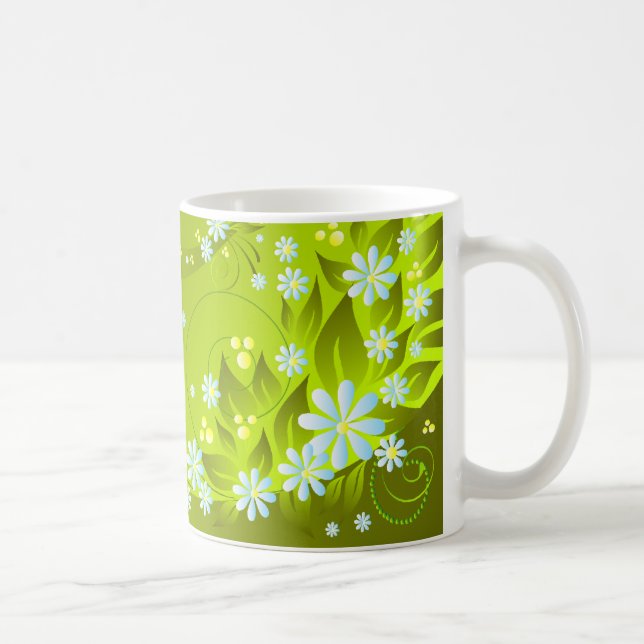 Frühlingsblumen Tasse (Rechts)