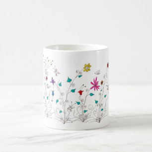 Frühlingsblumen Tasse
