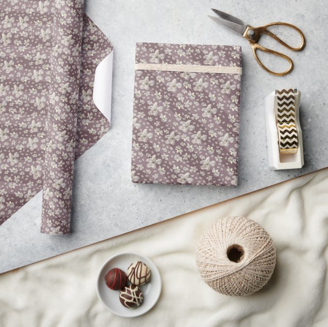 Frühlingsblumen top geschenkpapier (Kunsthandwerk)