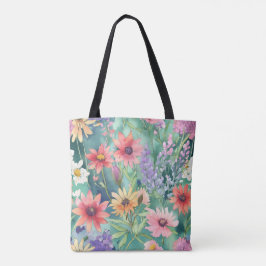 Frühlingsblumen Tote Tasche