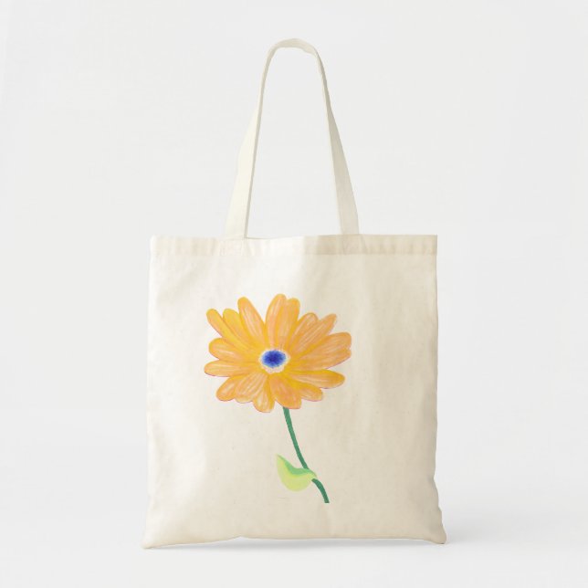 Frühlingsblumen  tragetasche (Vorne)