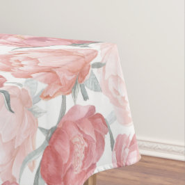 Frühlingsblumen, Vintage Rose, Torfkunst Tischdecke