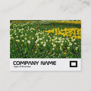 Frühlingsblumen Visitenkarte
