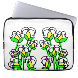 Frühlingsblumen Whimsical 41 Laptopschutzhülle